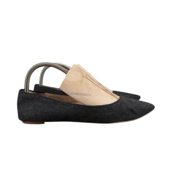 Dr Scholls Shoes Womens 7 Flats Fashion Slip On Casual Classic Pointed Toe Grey - Picture 2 of 13